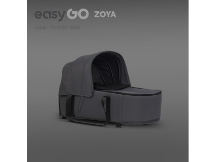 Vanička do kočárku EasyGo Zoya Cloudy Gray