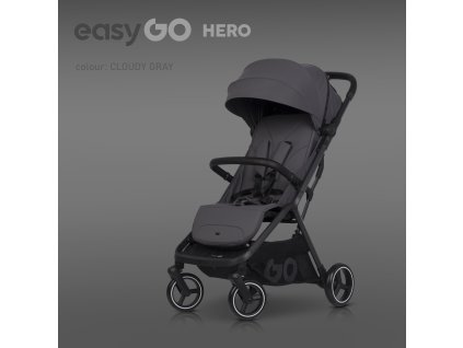Kočárek EasyGo Hero Cloud Gray