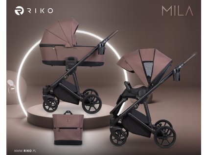 Wózek dziecięcy Riko Mila 03 Mousse