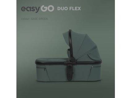 Hluboká korba do kočárku EasyGo Duoflex Sage Green