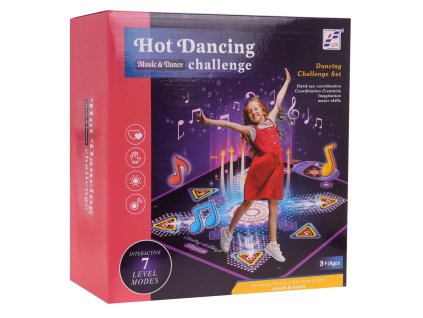 Dance mat with heat function