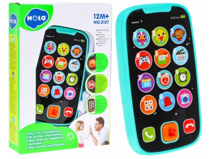 Educational Interactive SmartPhone Blue