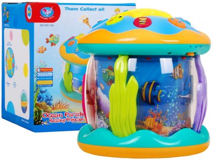 Lamp music box Projector 3 in 1