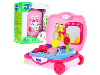 Set of Suitcase Dressing Table Accessories