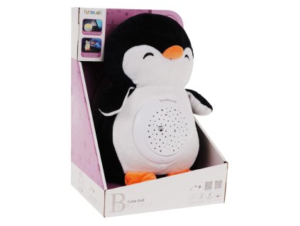 Penguin With Sound and Light Function