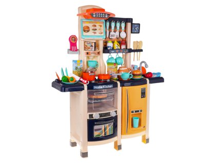 Kitchen Kitchenette with Light and Sound Function 65 pcs. Blue