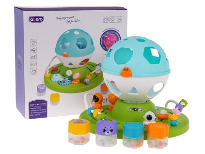 Interactive Sorter with Light and Sound Function Blue