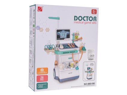 Doctor Kit with ECG + Accessories Blue