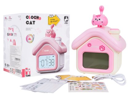 Alarm Clock Cat Watch