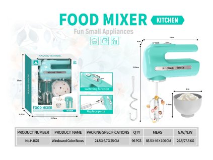 Mixer with Spinning Function + Accessories