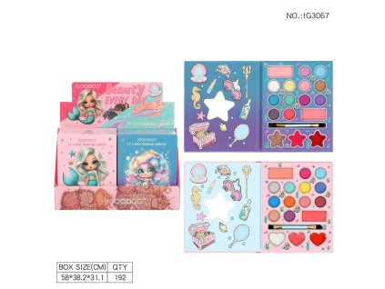 Blue Book Mermaid Makeup Set
