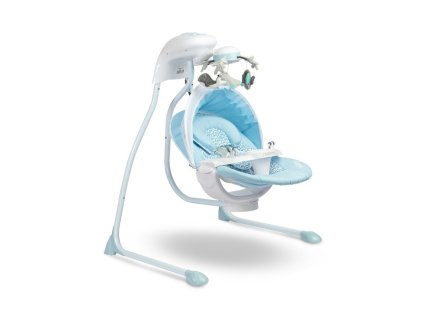 Elektrická houpačka Caretero Raffi (Barva Modrá)