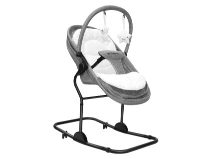 houpaci kreslo 4 v 1 moon 35 grey