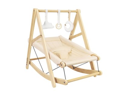 houpaci kreslo moon 45 beige