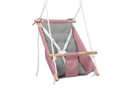 hop 40 ruzovo seda houpacka odpocivadlo