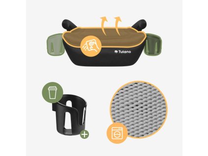 autosedacka cabby 20 cerna