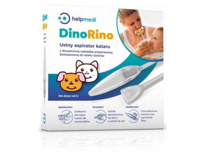 HelpMedi HelpMedi DinoRino / Ustny aspirator katar