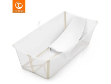 "STOKKE Flexi Bath + vložka X-Large | Písečný béžový"