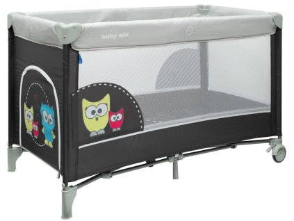 Baby Mix Sowa | Ciemno szare