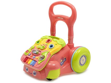 "Baby Mix Chodzik edukacyjny | Růžový"