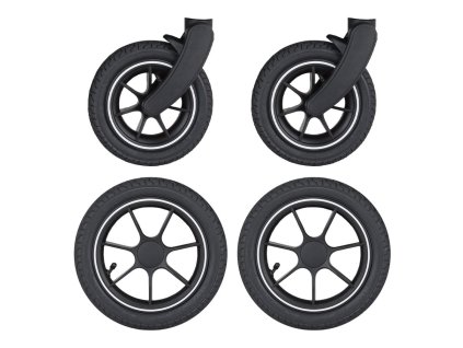 "Petite&Mars Pompované kola Street2 | Černá"