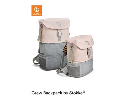 STOKKE Batoh JetKids Crew (Barva Pink Lemonade)