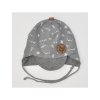 cotton baby cap cool boy gray