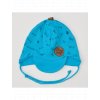 cotton baby cap cool boy turquoise