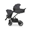 Kočárek Riko Team 2020 Anthracite pro dvojčata