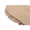 Mušelínová zavinovačka Sensillo béžová 90x90