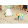 Dětské interaktivní chodítko TOYZ SPARK 2v1, stoleček s příslušenstvím, GREEN