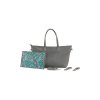 KINDERKRAFT Taška přebalovací Treasurebag Dark Grey