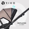 Kočárek Riko Velar 02 Sand