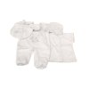 Souprava do porodnice Slon se srdíčkem Bílá