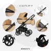 Riko Basic Ozon 03 Almond sada kočárku 3 v 1