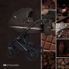 Riko Basic Delta 04 Čokoládová sada kočárku 3 v 1