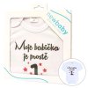 Body s potiskem New Baby Jsem Vaše splněné přání