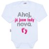 Body s potiskem New Baby Jsem Vaše splněné přání