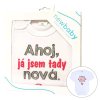 Body s potiskem New Baby Jsem Vaše splněné přání