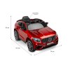 Elektrické autíčko Toyz MERCEDES AMG GLC 63S ČERVENÉ