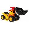 Elektrický traktor Bulldozer s helmou
