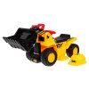 Elektrický traktor Bulldozer s helmou