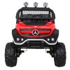 Vehicle Mercedes BENZ UNIMOG Red