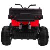 Vehicle Quad XL ATV, remote control 2 4 GHZ Red