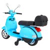 Vehicle Scooter Vespa Blue