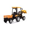 MEGA D68 Tractor Vehicle With Trailer Yellow