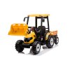 MEGA D68 Tractor Vehicle With Trailer Yellow
