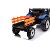 MEGA D68 Tractor Vehicle With Trailer Blue
