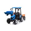 MEGA D68 Tractor Vehicle With Trailer Blue