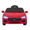 Maserati Ghibli vehicle Red